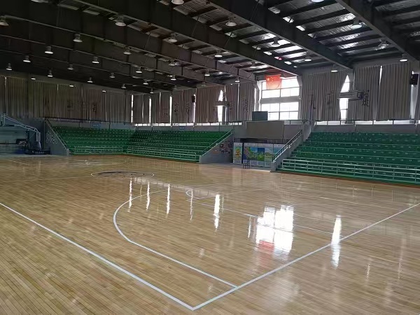 篮球馆运动木地板翻新